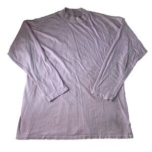 We The Free FP Women’s Be Free Tunic M Mock Neck T-Shirt Lilac Tag Size Small